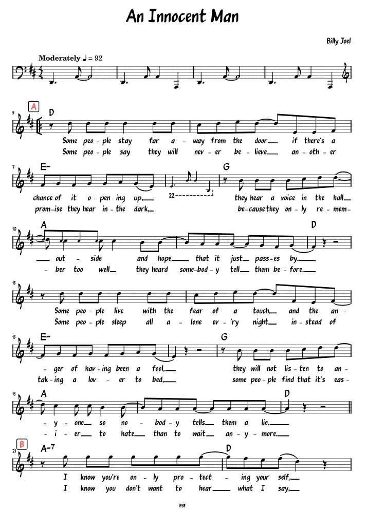 Sheet Music